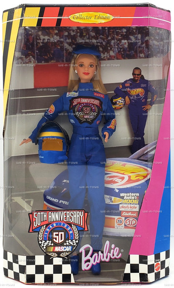 NASCAR 50th Anniversary Barbie Dolls 1998 Mattel No. 20442