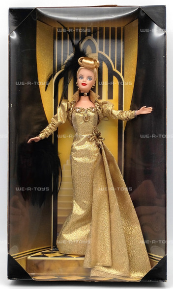 Golden Hollywood Barbie Doll FAO Schwarz Limited Edition MGM 1998 Mattel 22832