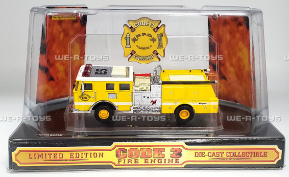 Code 3 Seagrave City of Honolulu 1/64 Scale Die-Cast Fire Engine Vehicle LE NRFP