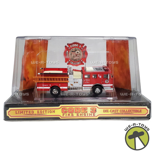 Code 3 Seagrave Los Angeles 1/64 Scale Die-Cast Fire Engine Limited Edition NRFP