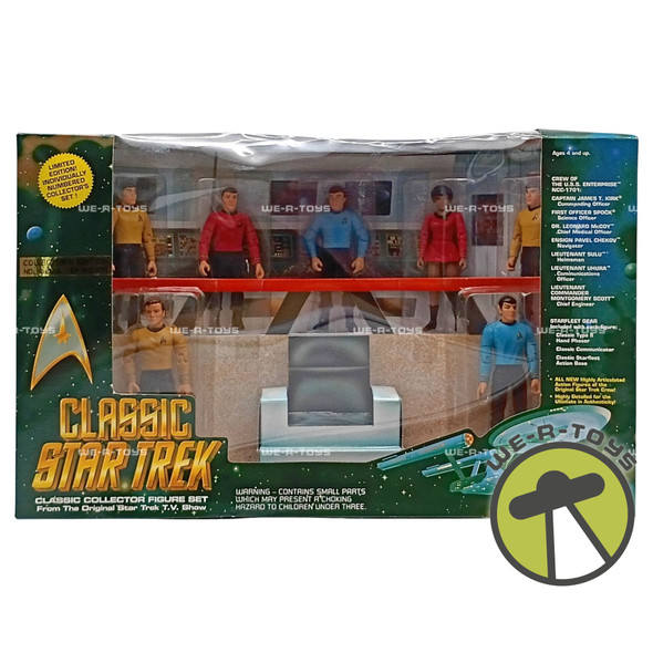 Star Trek Classic Collector Figure Set Limited Edition 1993
