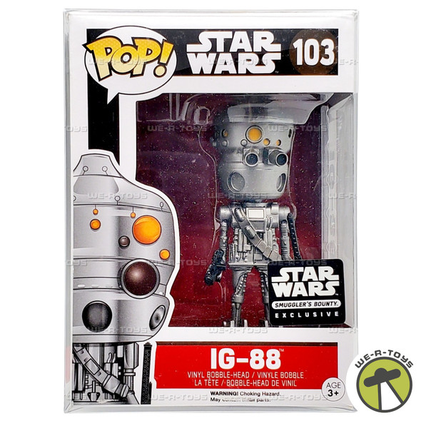 Funko Pop Star Wars 103 IG-88 Smuggler's Bounty Exclusive Vinyl Figure
