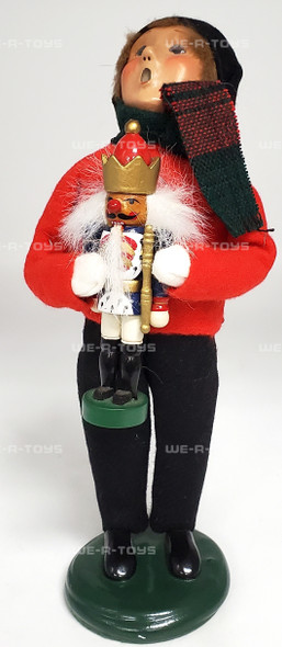 Byers' Choice Victorian Caroler Figure W/ Nutcracker Toy 2003 Used