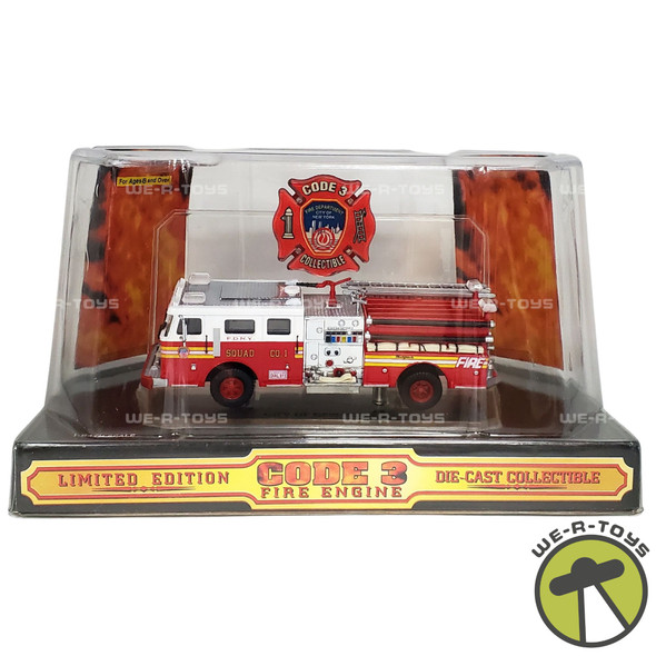 Code 3 Seagrave 1997 City Of New York Die-Cast Fire Engine Vehicle Ltd Ed NRFP