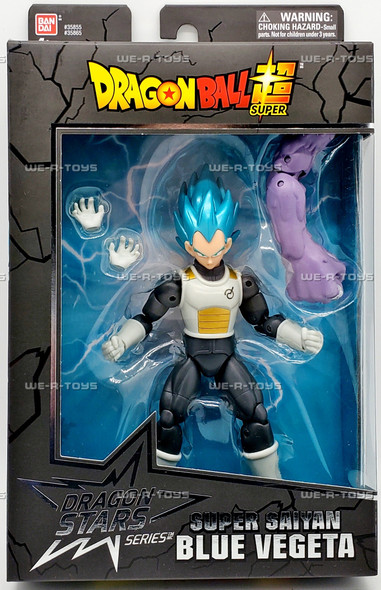 Dragon Ball Super Dragon Stars Super Saiyan Blue Vegeta Figure 2018 Bandai 35865