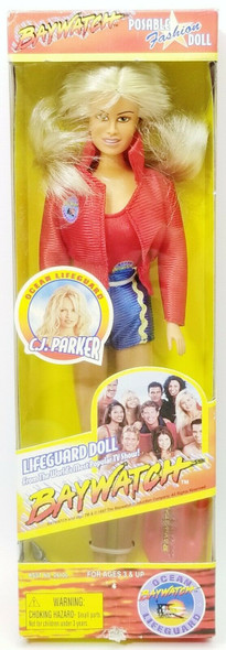 Baywatch Ocean Lifeguard C.J. Parker Doll Pamela Anderson 1997 Toy