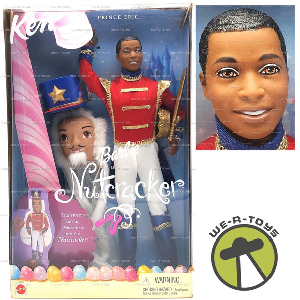 Barbie Ken as Prince Eric in The Nutcracker African American Doll #52689