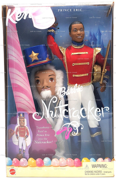 Barbie Ken as Prince Eric in The Nutcracker African American Doll #52689