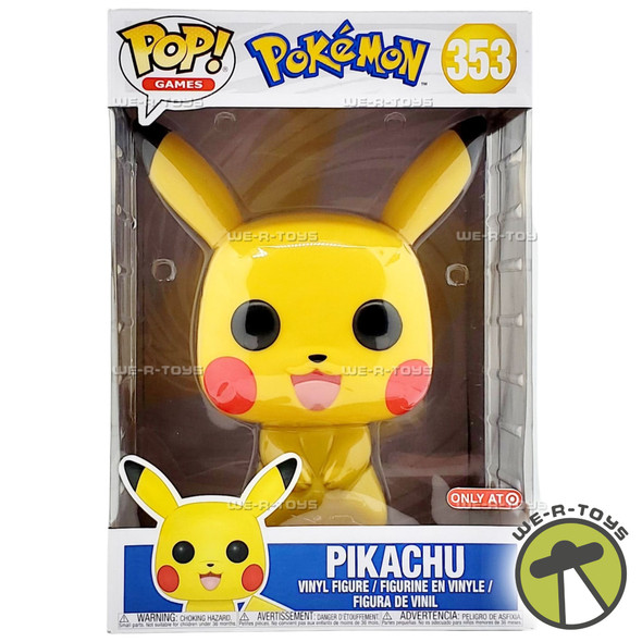 Funko POP Games Pokemon Pikachu 353 Large Vinyl Figure