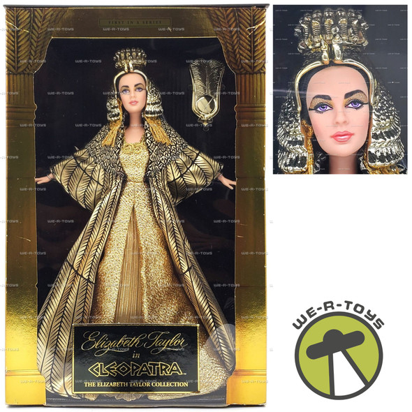 Elizabeth Taylor in Cleopatra Doll 1st In A Series 1999 Mattel #23595