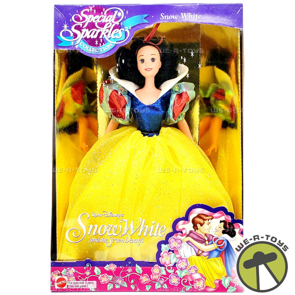 Disney's Snow White Special Sparkles Doll 1994 Mattel 11832