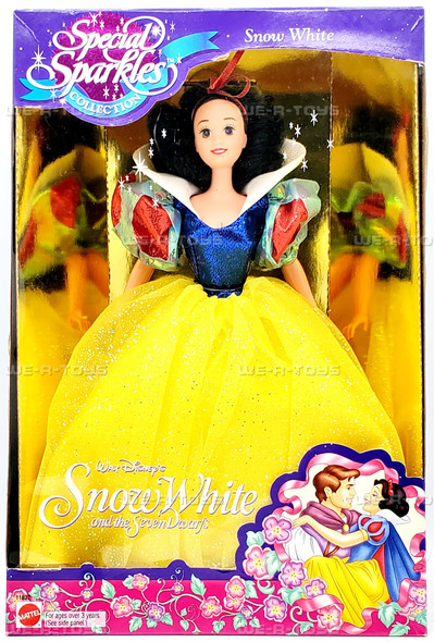 Disney's Snow White Special Sparkles Doll 1994 Mattel 11832