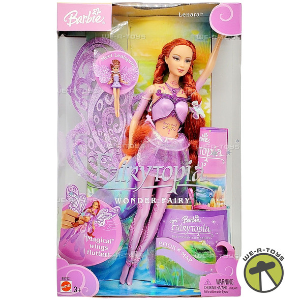 Barbie Fairytopia Lenara Purple Wonder Fairy Doll 2004 Mattel B5762