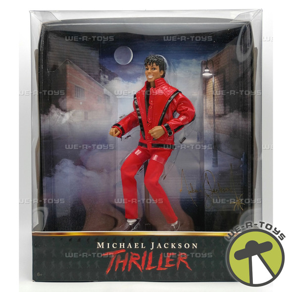 Michael Jackson Thriller Doll In Fashion With Stand 2010 Playmates Toys 22305