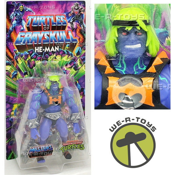 MOTU Origins Turtles of Grayskull Wave 1 He-Man Action Figure Mattel 2023 NRFP
