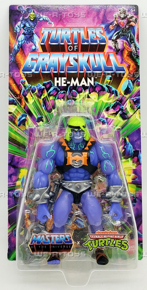 MOTU Origins Turtles of Grayskull Wave 1 He-Man Action Figure Mattel 2023 NRFP