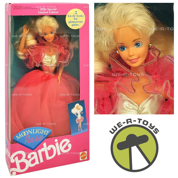 Barbie Moonlight Rose Hills Special Limited Edition Doll 1991 Mattel 3549 NRFB