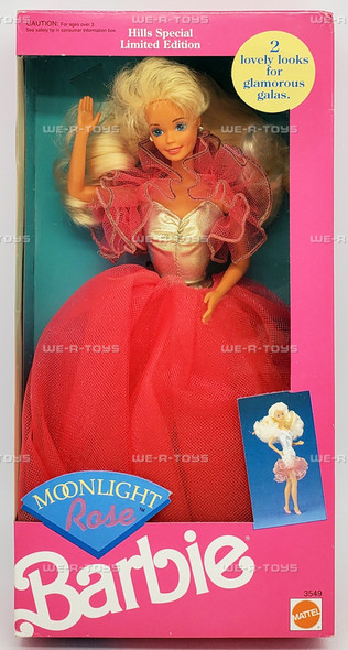 Barbie Moonlight Rose Hills Special Limited Edition Doll 1991 Mattel 3549 NRFB