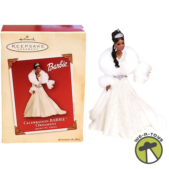 Barbie Celebration African American 2003 Hallmark Keepsake Ornament