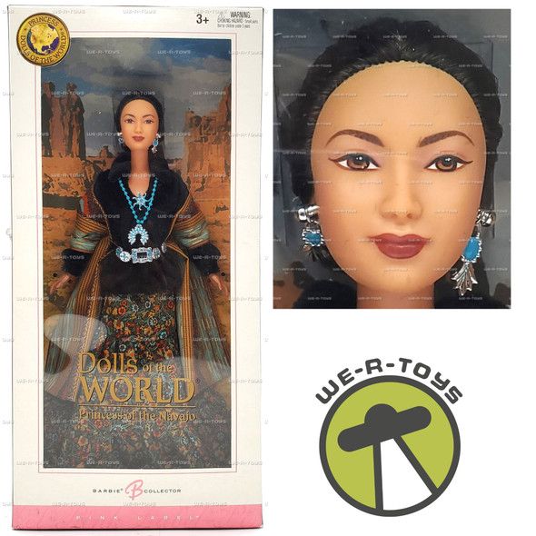 Barbie Dolls of the World Princess of the Navajo Doll 2004 Mattel B8956