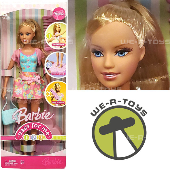 Barbie Easy For Me 1-2-3 Barbie Doll 2006 Mattel #K8571
