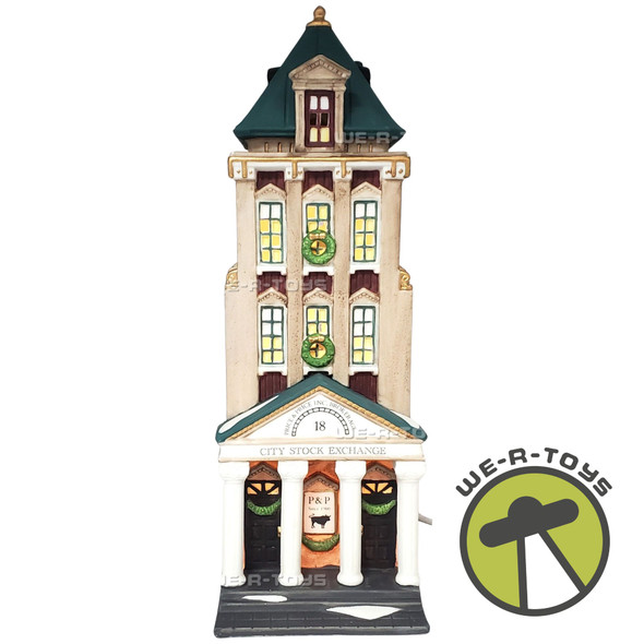 Department 56 Christmas in the City Brokerage House Lighted 58815 CL