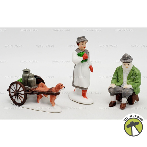 Department 56 Alpine Villagers Set of 3 Porcelain Figures 65420
