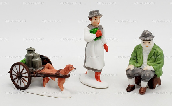 Department 56 Alpine Villagers Set of 3 Porcelain Figures 65420