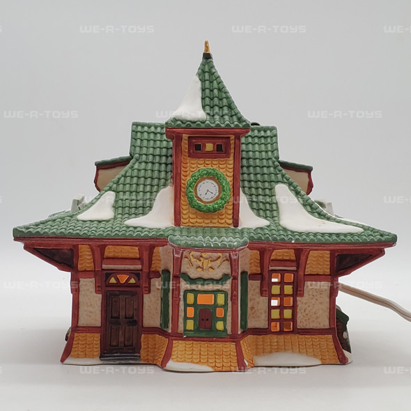 Department 56 Alpine Village Bahnhof Light Building 56154 NEW