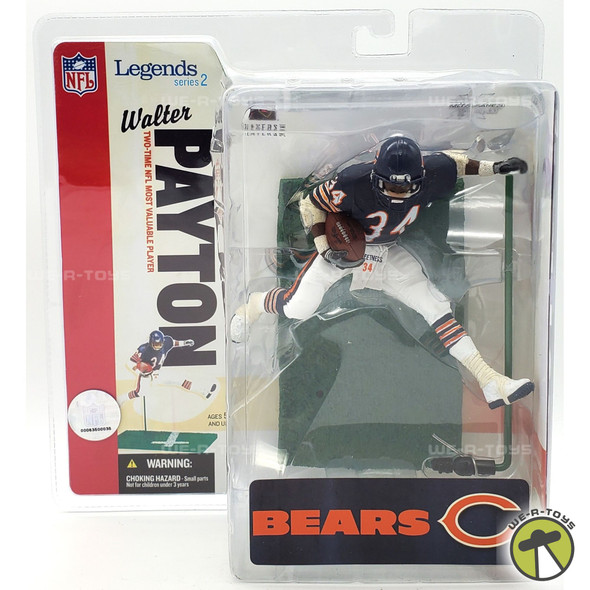 NFL Legends Series 2 Walter Payton Bears Action Figure 2006 McFarlane Toys 70335