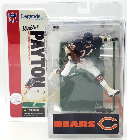 NFL Legends Series 2 Walter Payton Bears Action Figure 2006 McFarlane Toys 70335