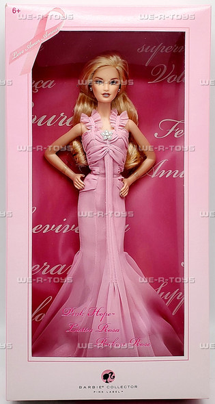 Barbie Collector Pink Hope Doll Robert Best Pink Label Mattel L6732