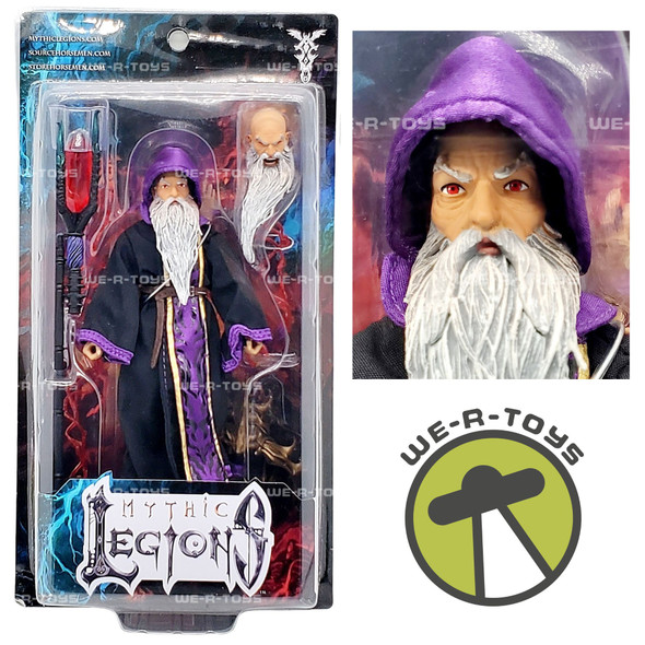 Mythic Legions Arrizak Wizard Figure Poxxus Wave 2023 Four Horsemen 36147
