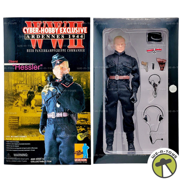 WW II Oberst Hessler Ardennes 1944 Heer Panzerkampfgruppe Commander Figure