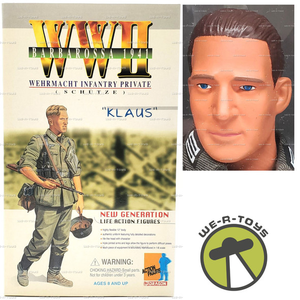 Dragon WWII 1941 Private Barbarossa Schutze Klaus Action Figure No. 70001