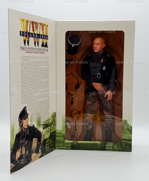 WWII Poland 1944 Fritz German Wiking Division Panzer Officer Action Figure NRFB