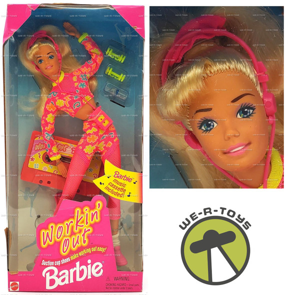 Workin' Out Barbie Doll 1996 Mattel No. 17317