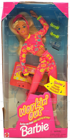 Workin' Out Barbie Doll 1996 Mattel No. 17317