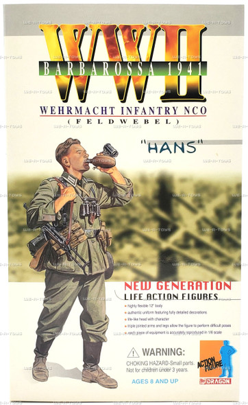 Dragon Models Hans Feldwebel Wehrmacht Infantry NCO Infantry Barbarossa