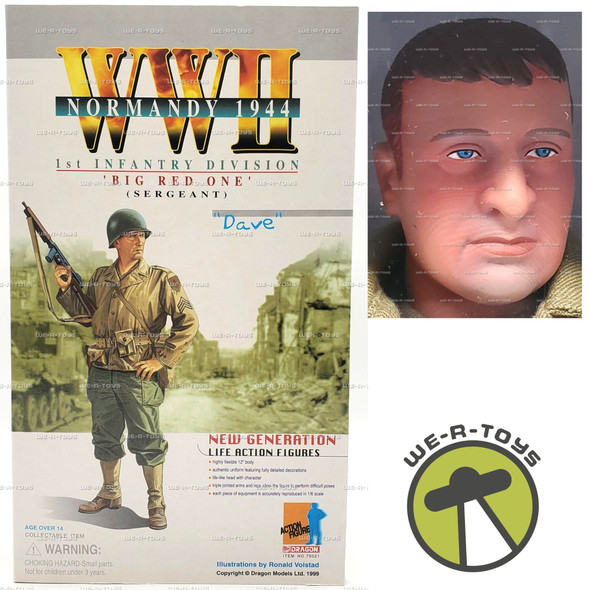 Dragon WWII Normandy 1944 1st Infantry Division Big Red One Sergeant "Dave"