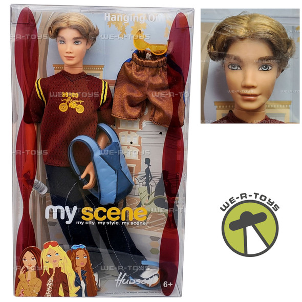 Barbie 2003 My Scene 12 Inch Doll - HUDSON with Soccer Ball