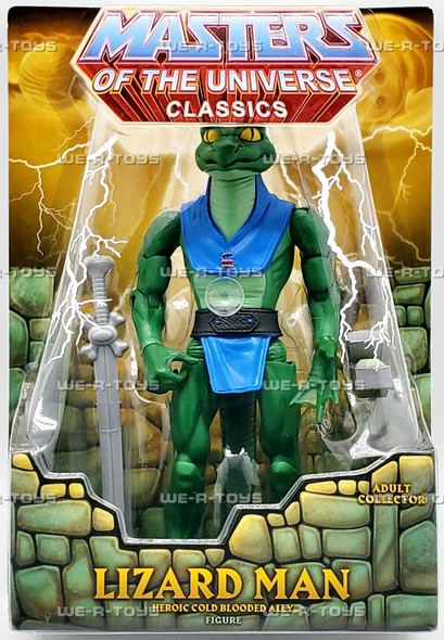 Masters of the Universe Classics Club Eternia Lizard Man Figure 2014 Mattel