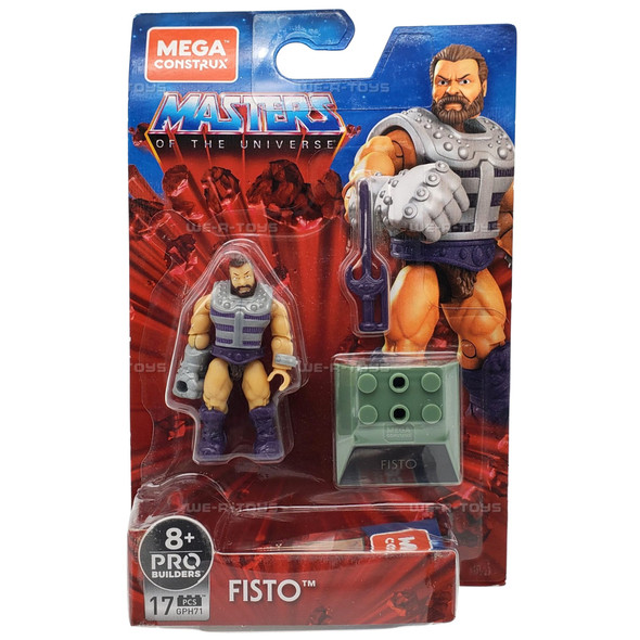 Masters of the Universe Mega Construx Fisto Figure Pro Builders GPH71 NEW Masters of the Universe Mega Construx Fisto Figure Pro Builders GPH71 NEW