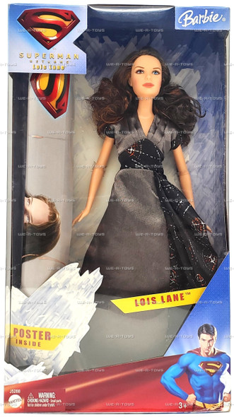 Barbie Lois Lane Doll Superman Returns 2005 Mattel #J5288