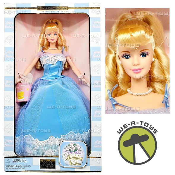 Birthday Wishes Barbie Doll Collector Edition 3rd in Series 2000 Mattel 28434
