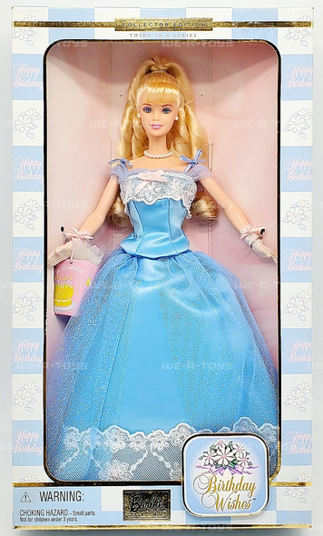 Birthday Wishes Barbie Doll Collector Edition 3rd in Series 2000 Mattel 28434 Birthday Wishes Barbie Doll Collector Edition 3rd in Series 2000 Mattel 28434