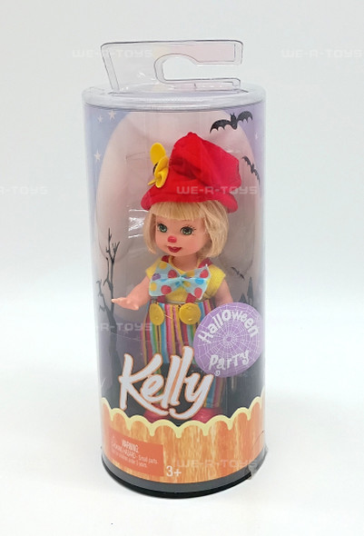 Barbie Halloween Party Kelly in Clown Costume Doll 2005 Mattel H6740 NRFP