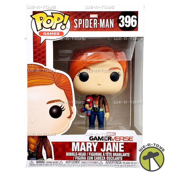Funko POP Games Marvel Spider-Man Gamerverse Mary Jane 396 Figure