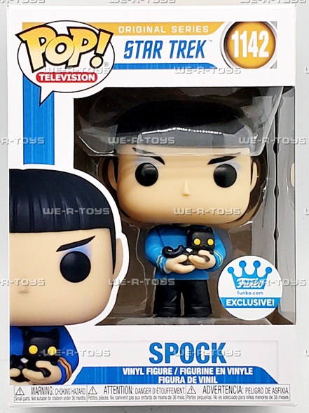 Funko POP Television Star Trek Spock with Cat 1142 Vinyl Figure