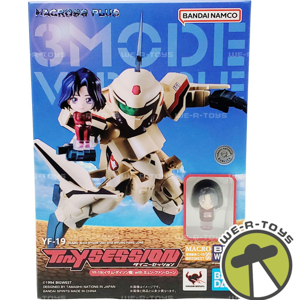 Macross Plus YF-19 Myung Fang Lone Tiny Session Figure Tamashii Nations